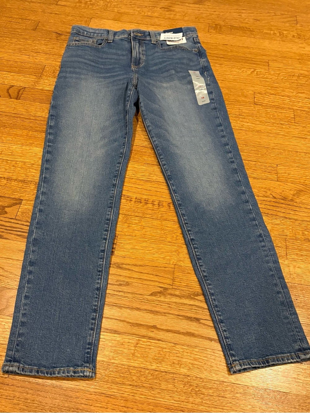 NWT Boys Old Navy Blue Taper Jeans size 16